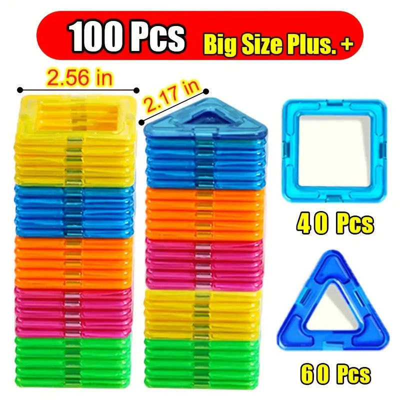 Magnetic building shapes