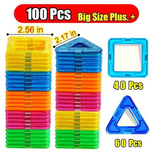 Magnetic building shapes