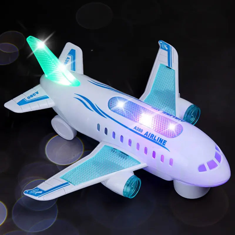 Light up aeroplane