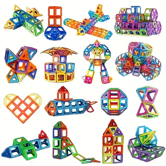 Magnetic building shapes